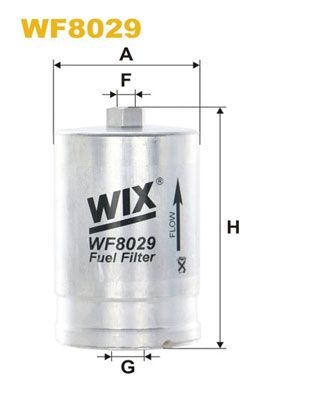 WIX FILTERS Kütusefilter WF8029